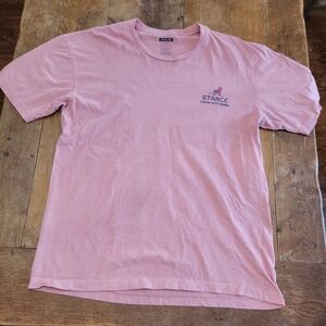 Stance Palmdale Pool Pink Short Sleeve Tee